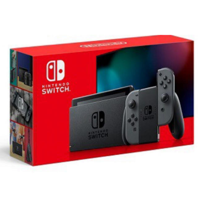 新型 Nintendo Switch 本体 グレー