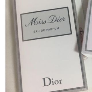 ディオール(Dior)のDior 香水　試供品(香水(女性用))