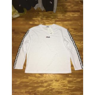 フィラ(FILA)のFILA ロンT 白(Tシャツ(長袖/七分))