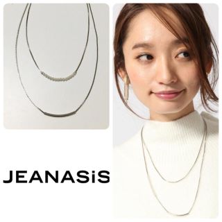 ジーナシス(JEANASIS)のJEANASIS ネックレス シルバー(ネックレス)