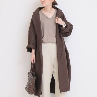 ドゥーズィエムクラス(DEUXIEME CLASSE)のGALLEGO DESPORTES LINEN コート(スプリングコート)