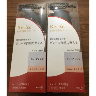 カオウ(花王)のリライズ ふんわり仕上げ　白髪染2本セット グレーアレンジ(白髪染め)