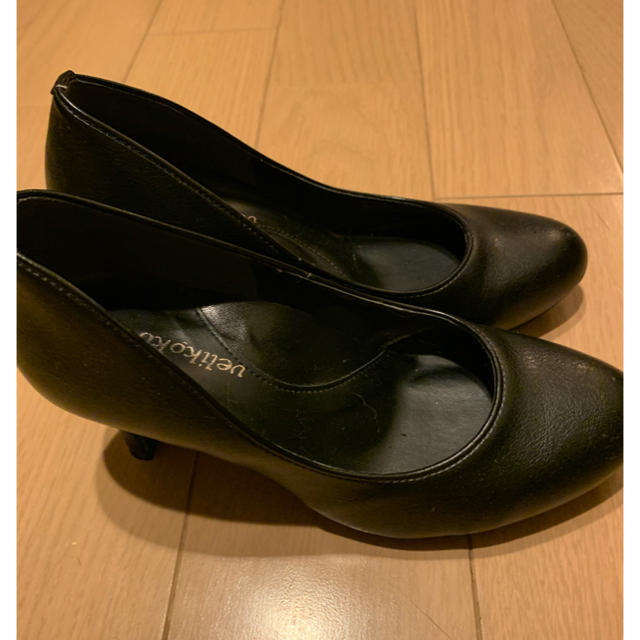 velikoko(ヴェリココ)の黒　パンプス21cm レディースの靴/シューズ(ハイヒール/パンプス)の商品写真