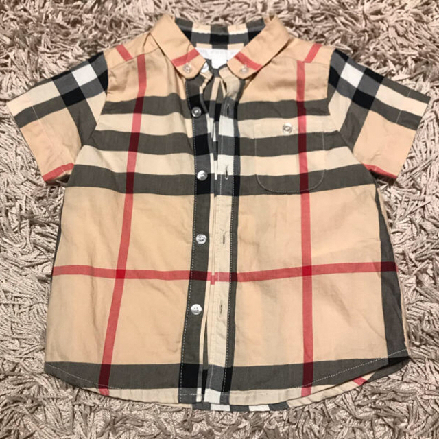 BURBERRY(バーバリー)のバーバリー　チェックシャツ　 キッズ/ベビー/マタニティのベビー服(~85cm)(シャツ/カットソー)の商品写真