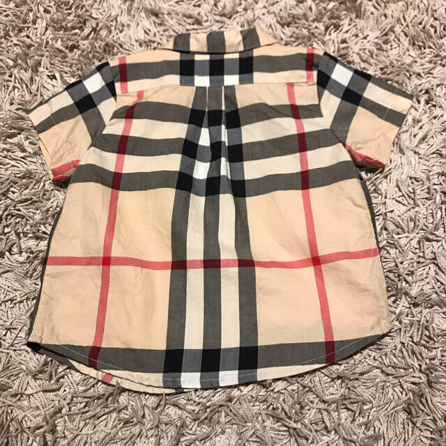 BURBERRY(バーバリー)のバーバリー　チェックシャツ　 キッズ/ベビー/マタニティのベビー服(~85cm)(シャツ/カットソー)の商品写真