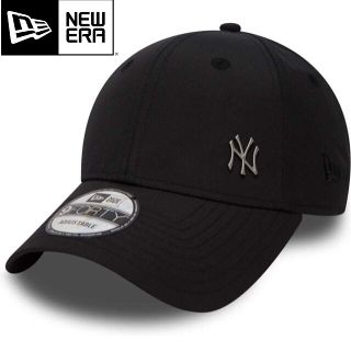 ニューエラー(NEW ERA)のニューエラ キャップ NY ヤンキース ワンポイント メタル ロゴ ブラック 黒(キャップ)