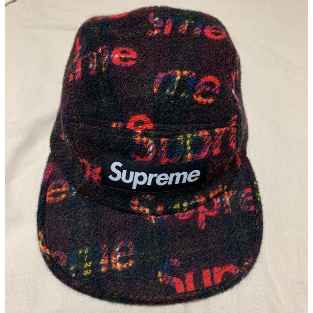 supreme Harris Tweed cap帽子