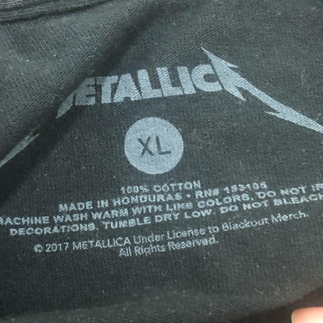 FEAR OF GOD(フィアオブゴッド)のメタリカ Metallica ロンT XL メンズのトップス(Tシャツ/カットソー(七分/長袖))の商品写真