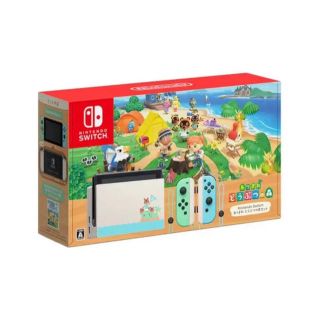 ニンテンドースイッチ(Nintendo Switch)のあつまれどうぶつの森　同梱版　セット(家庭用ゲーム機本体)