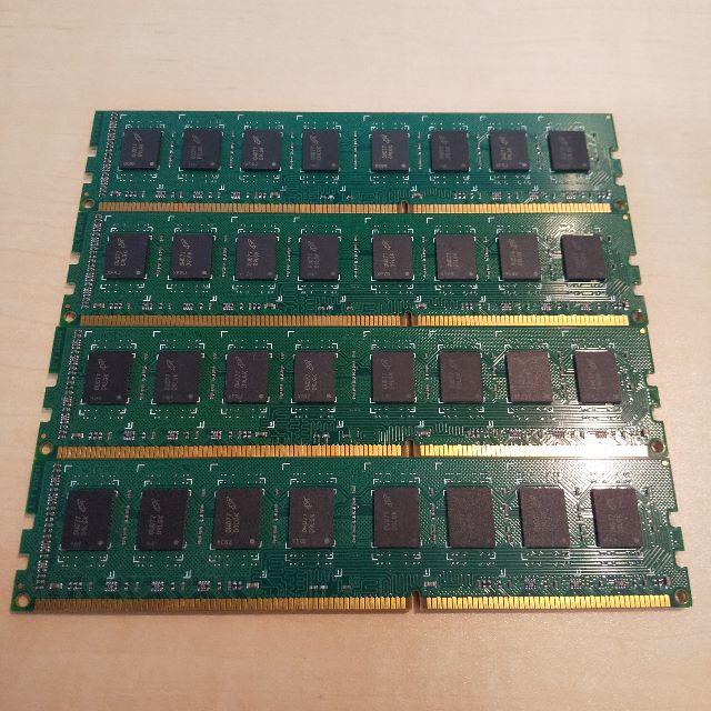 DDR3 4GB 四枚セット 1