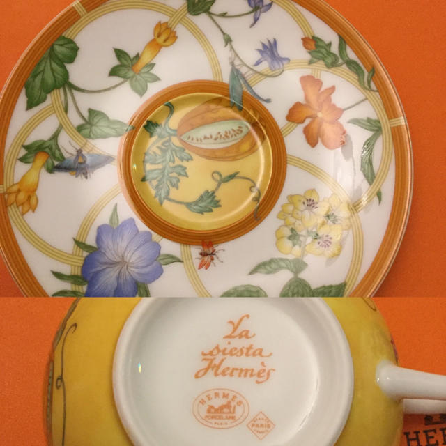 エルメス ティーカップ&ソーサー エルメス ティーカップ&ソーサー