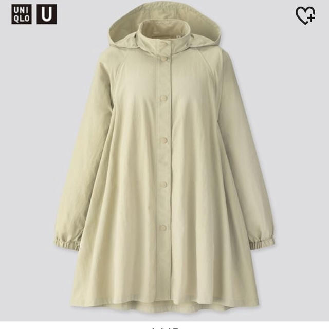 UNIQLO(ユニクロ)のスタンドカラーAラインコート レディースのジャケット/アウター(スプリングコート)の商品写真