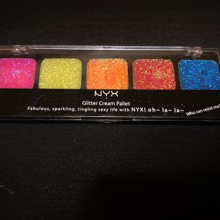 エヌワイエックス(NYX)のNYX グリッタークリームパレット(アイシャドウ)