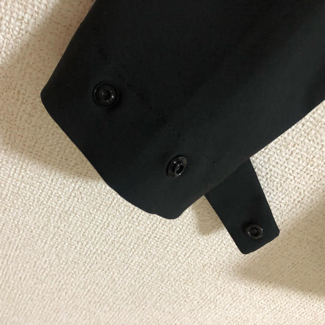 UNIQLO(ユニクロ)のUNIQLO ブロックテックパーカー黒M レディースのジャケット/アウター(ナイロンジャケット)の商品写真