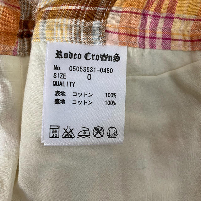 RODEO CROWNS(ロデオクラウンズ)の新品未使用　RODEO CROWNS ショートパンツ レディースのパンツ(ショートパンツ)の商品写真
