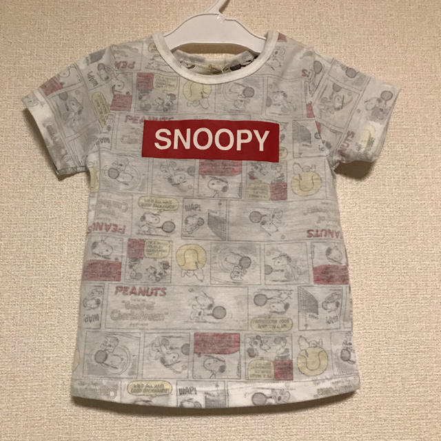 PEANUTS(ピーナッツ)のスヌーピー  SNOOPY と星のTシャツ　2枚セット キッズ/ベビー/マタニティのキッズ服男の子用(90cm~)(Tシャツ/カットソー)の商品写真