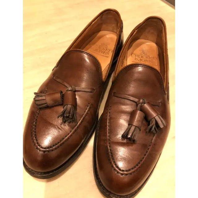 crockett&jones cavendish3 ブラウン　5 1/2美品