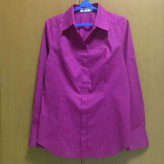 ミッシェルクラン(MICHEL KLEIN)の紫のシャツ(シャツ/ブラウス(長袖/七分))