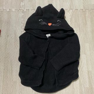 ベビーギャップ(babyGAP)のGAP 猫パーカー　6-12month(ジャケット/コート)