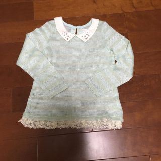 マザウェイズ(motherways)のキッズ　ニットチュニック(ニット)