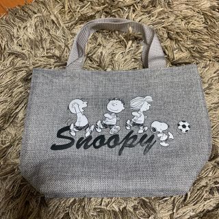 スヌーピー(SNOOPY)の最終値下げ！スヌーピー トートバッグ　300×220×110 グレー(トートバッグ)