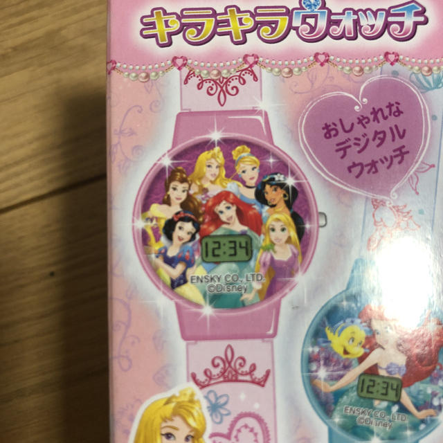 Disney(ディズニー)の新品　プリンセス　腕時計 キッズ/ベビー/マタニティのこども用ファッション小物(腕時計)の商品写真