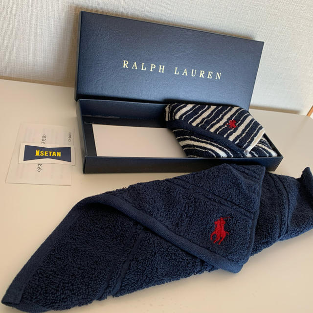 POLO RALPH LAUREN(ポロラルフローレン)のラルフローレン　ハンドタオルセット インテリア/住まい/日用品の日用品/生活雑貨/旅行(タオル/バス用品)の商品写真