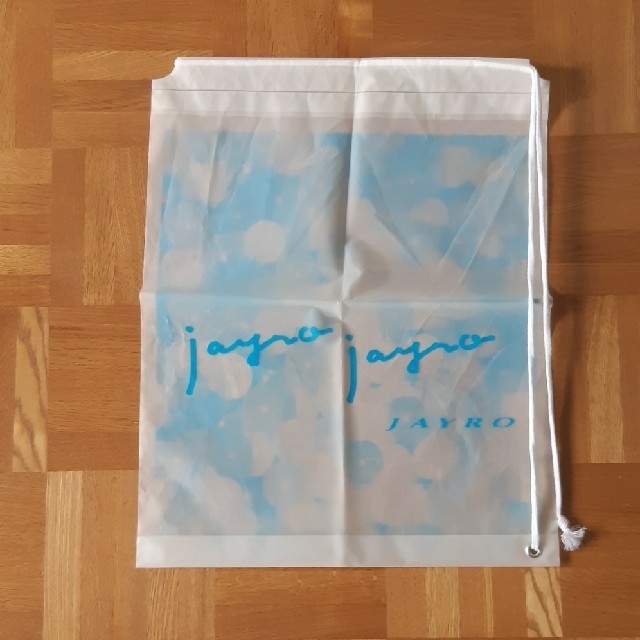 JAYRO(ジャイロ)のJAYRO　ビニールショップ袋　２点セット レディースのバッグ(ショップ袋)の商品写真