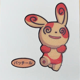 ポケモン(ポケモン)のパッチール ポケモンパンシール(キャラクターグッズ)