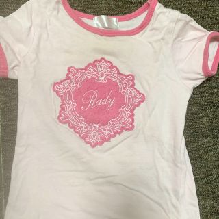 レディー(Rady)のチビRady ロゴTシャツ　ちびRady100センチ(Tシャツ/カットソー)