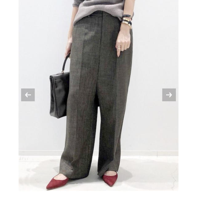 L'Appartement DEUXIEME CLASSE(アパルトモンドゥーズィエムクラス)のL'Appartement  Deep Rise Pants レディースのパンツ(カジュアルパンツ)の商品写真