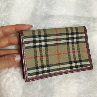 バーバリー(BURBERRY)のマァ様専用 バーバリー ミニ手帳ケース(その他)