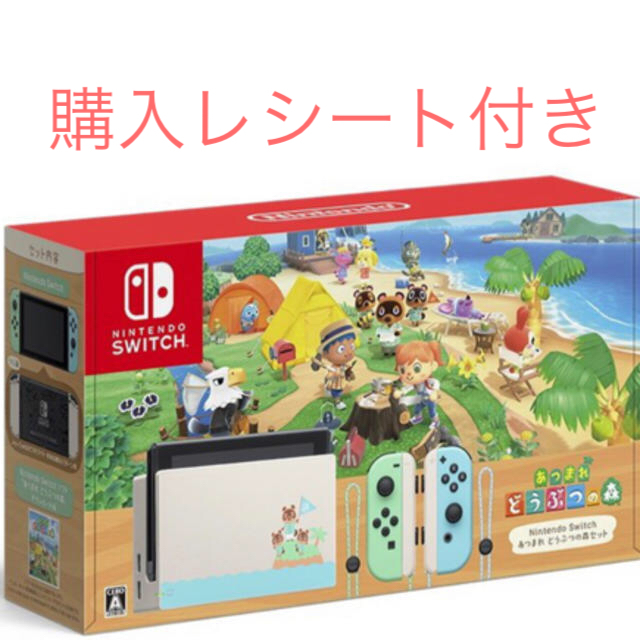 1個Joy-ConグリップSwitch 本体 どうぶつの森 セット