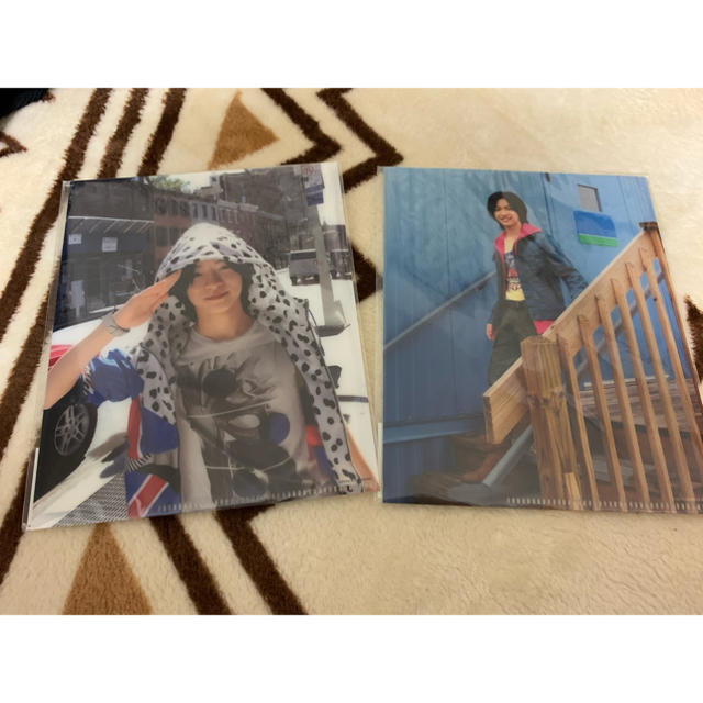 Hey!Say!JUMP 知念侑李 ミニうちわ・公式写真・クリアファイルセット