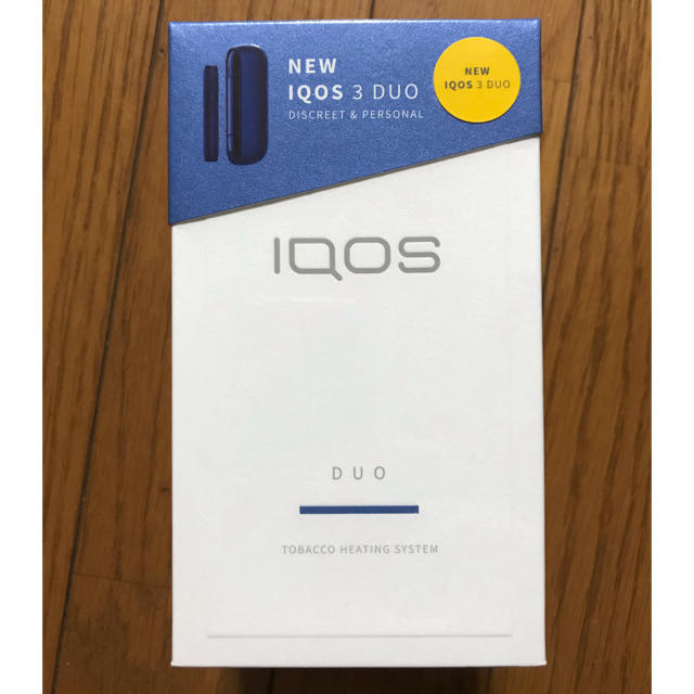 【新品未開封】iQOS3 DUO ブルー　本体