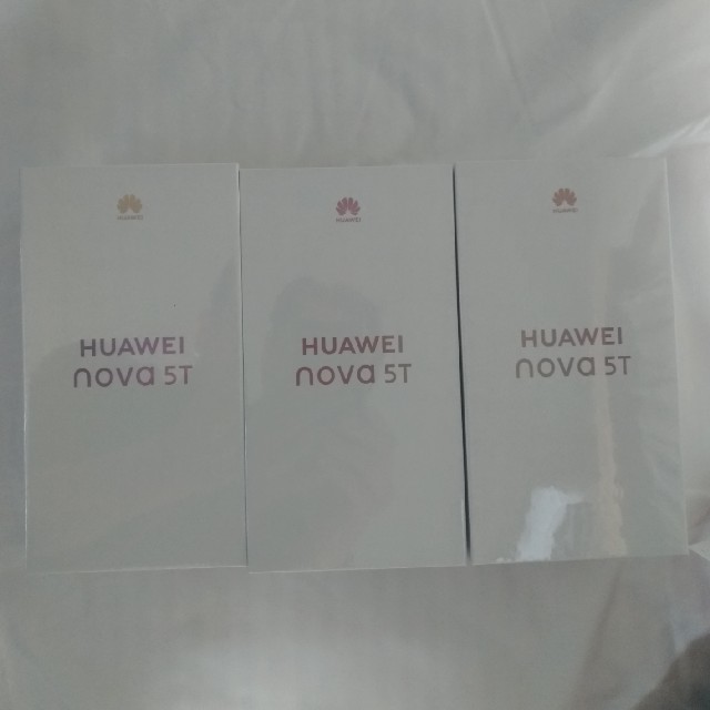 HUAWEIスマホ本体3台セット