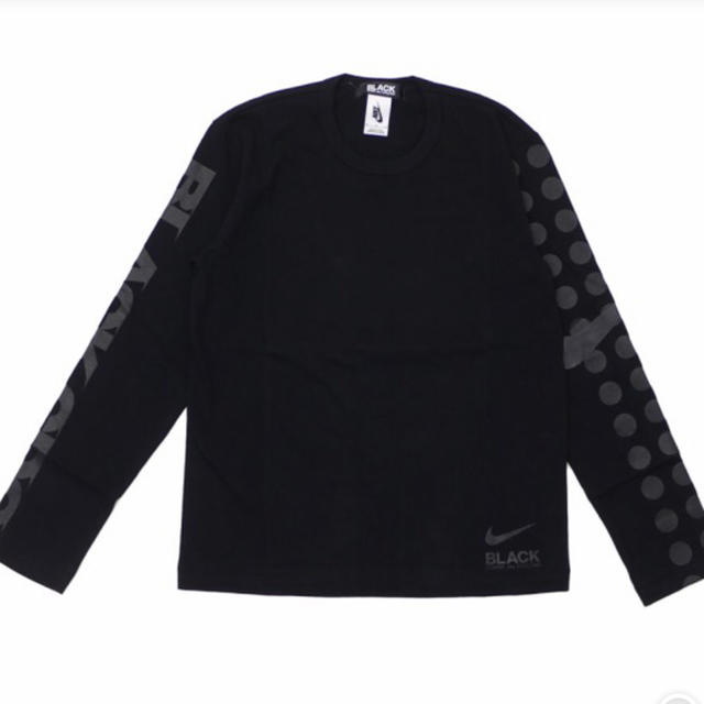 BLACK COMME des GARCONS(ブラックコムデギャルソン)のコムデギャルソン　ナイキ　ブラックコムデギャルソン メンズのトップス(Tシャツ/カットソー(七分/長袖))の商品写真