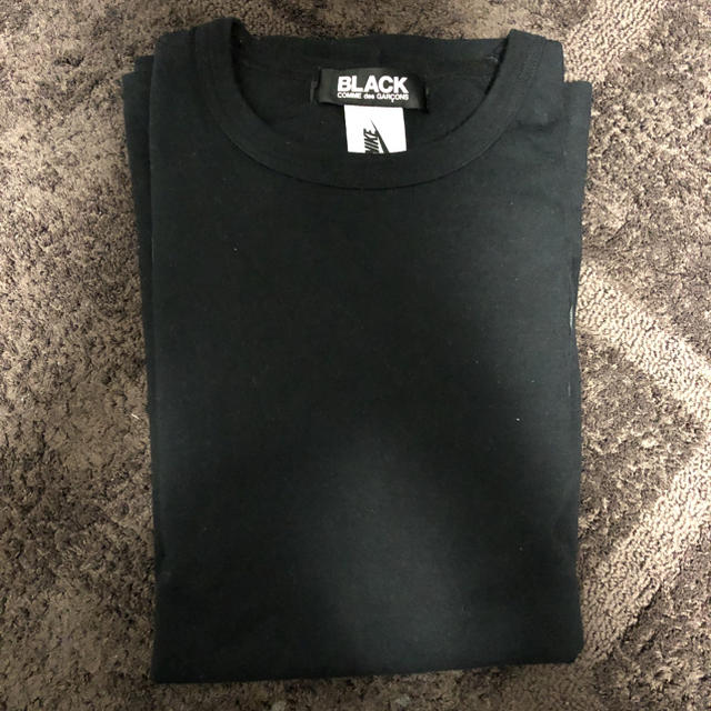 BLACK COMME des GARCONS(ブラックコムデギャルソン)のコムデギャルソン　ナイキ　ブラックコムデギャルソン メンズのトップス(Tシャツ/カットソー(七分/長袖))の商品写真