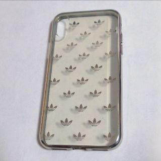 アディダス(adidas)のiPhoneX/XS　Adidas　ケース　フィルム付けます(iPhoneケース)