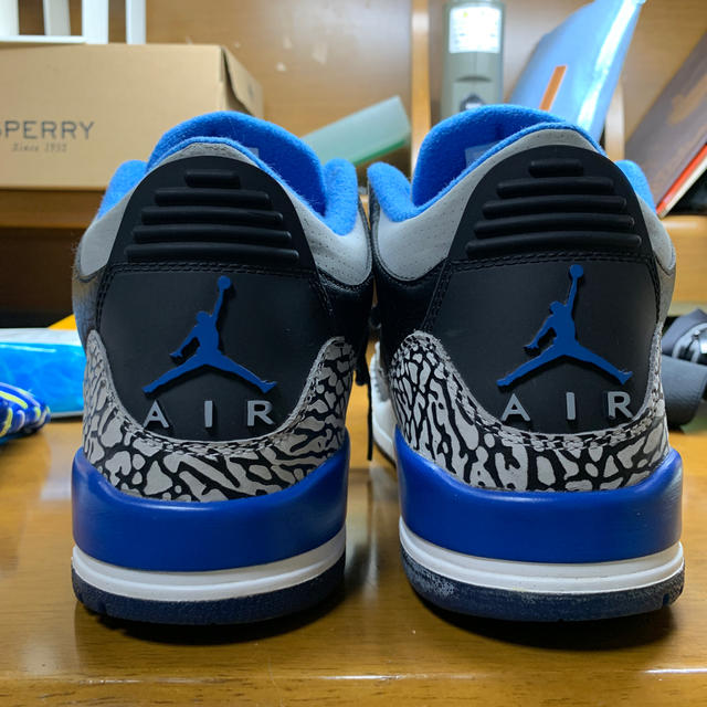 AIR JORDAN3 RETRO スポーツブルー 28.5cm