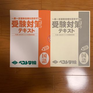 受験対策テキスト 国語(語学/参考書)