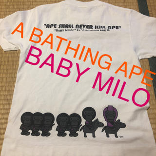 アベイシングエイプ(A BATHING APE)のA BATHING APE BABY MILO Tシャツ(Tシャツ(半袖/袖なし))