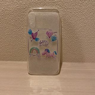 iPhone  X/XSクリアケース(unicorn)(iPhoneケース)