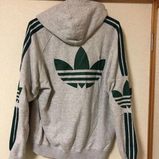 アディダス(adidas)のアディダス adidas トレフォイルパーカー 90s デサント(パーカー)