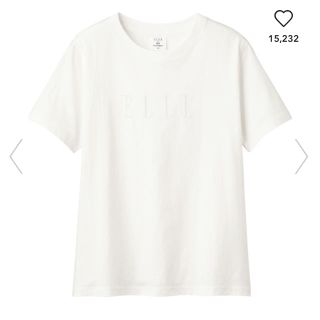 エル(ELLE)のgu elle Tシャツ(Tシャツ(半袖/袖なし))