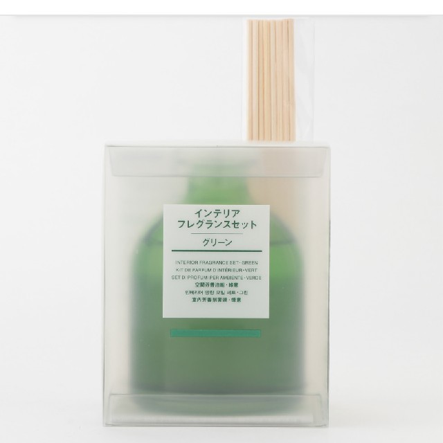 MUJI (無印良品)(ムジルシリョウヒン)の【連休セール！】【無印良品】インテリアフレグランスセット/グリーン/250ml/ コスメ/美容のリラクゼーション(エッセンシャルオイル（精油）)の商品写真