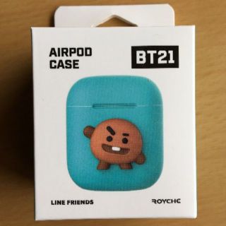 ☆ラインフレンズ bt21 SHOOKY エアーポッズ ケース ☆(キャラクターグッズ)