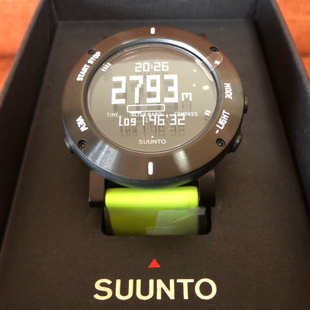 送料込！未使用品！スントコア！SUUNTO CORE  Lime Crush！