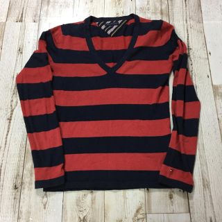 トミーヒルフィガー(TOMMY HILFIGER)の★TOMMY HILFIGERのボーダーカットソー★(カットソー(長袖/七分))