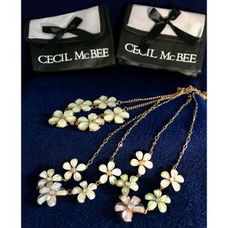 セシルマクビー(CECIL McBEE)の新品・未使用 3本セットCECIL Mc BEE ネックレス(ネックレス)